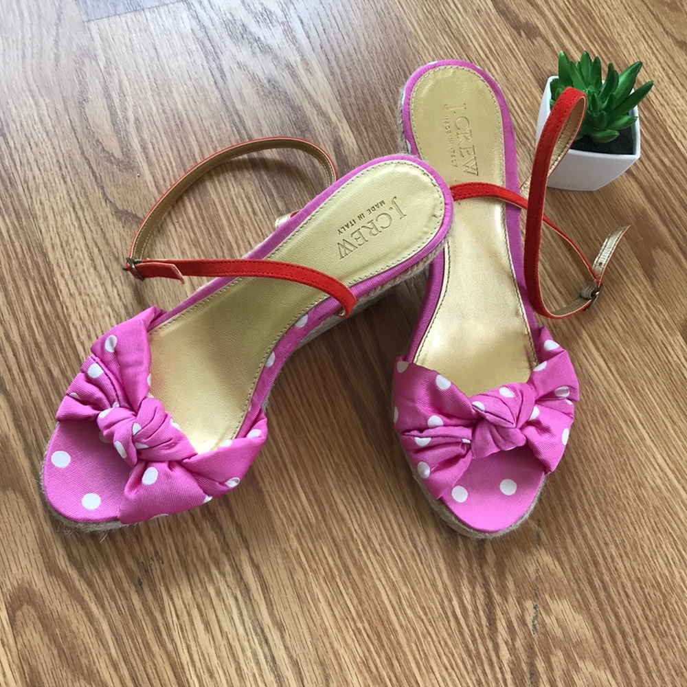 J crew wedges
